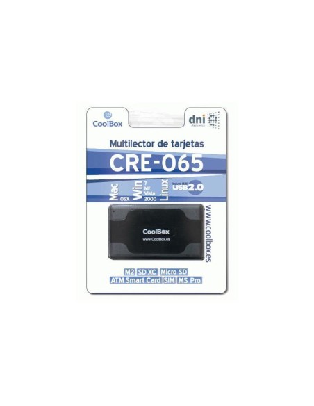 LECTOR DE TARJETAS COOLBOX SIM + DNIE + HUB USB