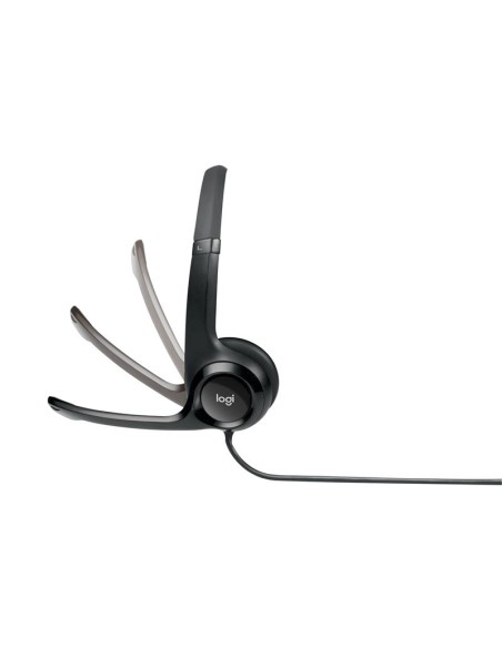 AURICULARES + MICROFONO LOGITECH H390 BLACK