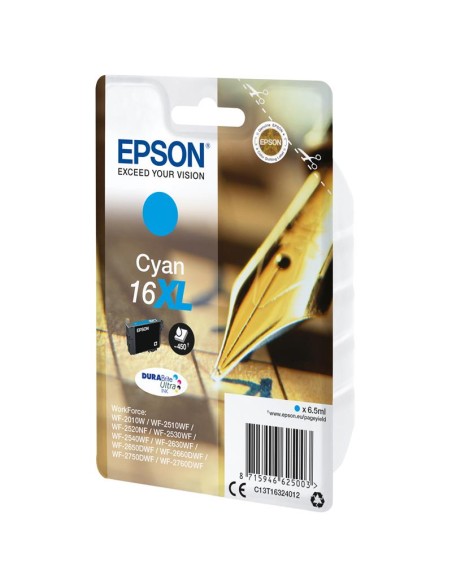 TINTA EPSON C13T16324012 CYAN T1632 16XL