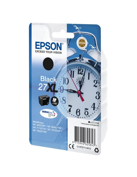 TINTA EPSON C13T27114012 BLACK T2711 27XL DURABRITE ULTRA