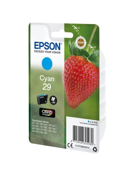 TINTA EPSON C13T29824012 29 CYAN T2982