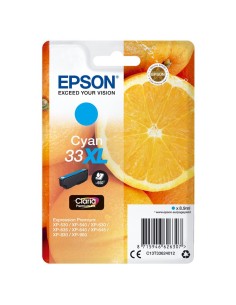 TINTA EPSON C13T33624012 CYAN XL 33XL