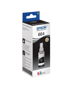 TINTA EPSON L355/L555 BOTE BLACK 664 ECOTANK BOTTLE (70ML) 2