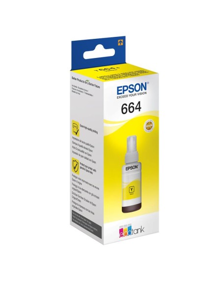 TINTA EPSON L355/L555 BOTE AMARILLO 664 ECOTANK BOTTLE (70ML)