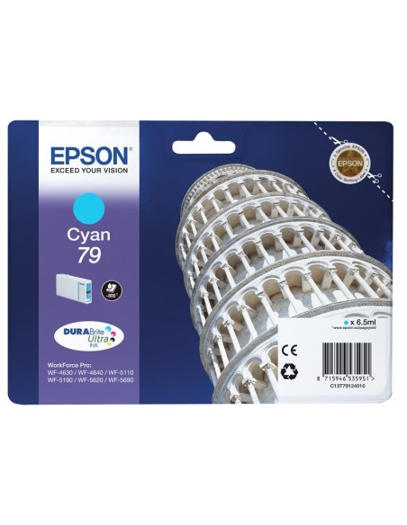 TINTA EPSON C13T79124010 T7912 CYAN 79