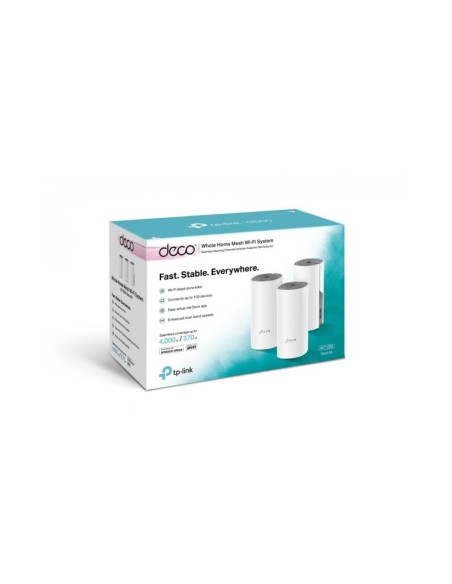 WIRELESS REPEATER TP-LINK AC1200 HOME MESH PACK 3 DECO E4