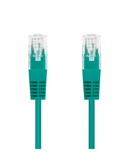 CABLE DE RED CAT.6 UTP FLEX 2M NANOCABLE GREEN