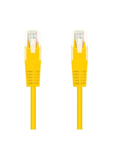 CABLE DE RED CAT.6 UTP FLEX 2M NANOCABLE YELLOW