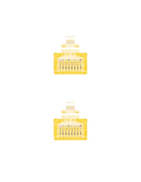 CABLE DE RED CAT.6 UTP FLEX 2M NANOCABLE YELLOW