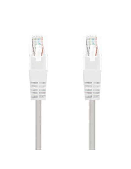 CABLE DE RED CAT.6 UTP FLEX 3M NANOCABLE WHITE
