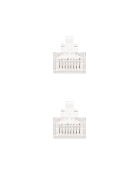 CABLE DE RED CAT.6 UTP FLEX 3M NANOCABLE WHITE