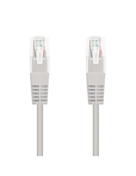 CABLE DE RED CAT.6 UTP 0.5M NANOCABLE