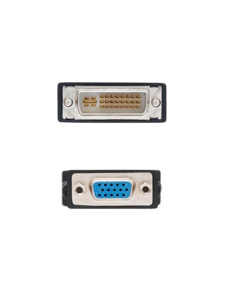 ADAPTADOR DVI 24+5/M - VGA HDB15/H NANOCABLE