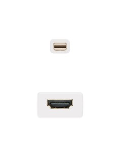 ADAPTADOR NANOCABLE MINI DP A HDMI MINI DP/M-HDMI/H WHITE 15CM 2