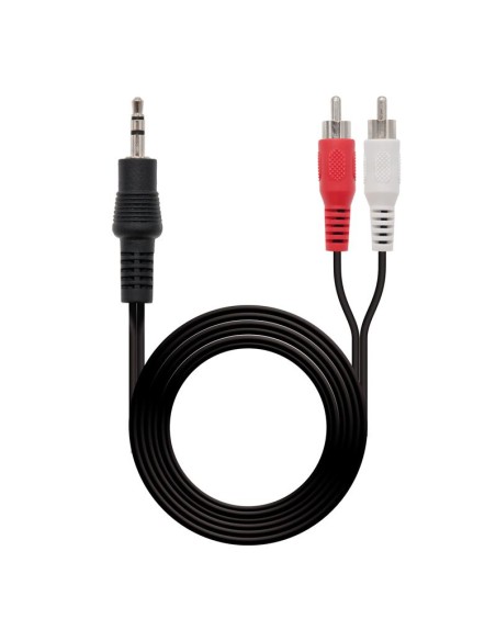 CABLE AUDIO NANOCABLE JACK 3.5 M/2RCAM 1.5M