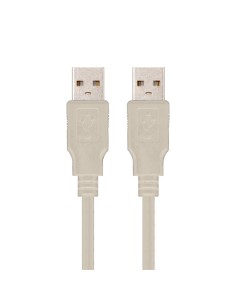 CABLE USB 2.0 TIPO AM-AM 2M NANOCABLE 2