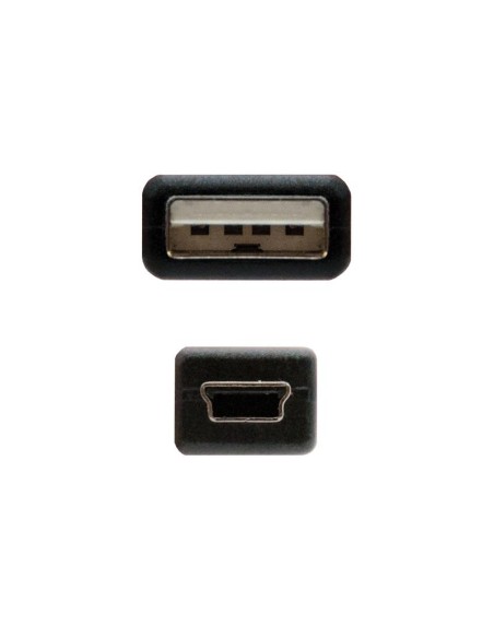 CABLE USB 2.0 TIPO AM-MINI USB 5 PIN M 1,8M NANOCABLE