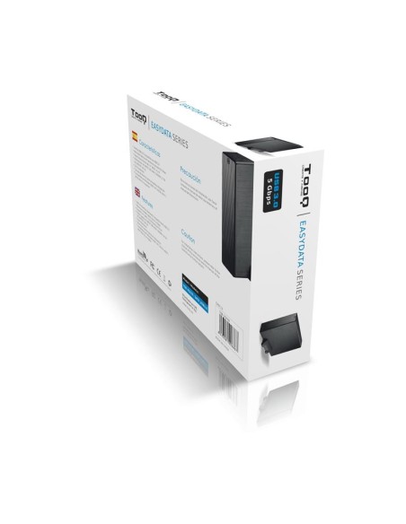 CAJA EXTERNA TOOQ HDD 3.5 USB 3.0 BLACK