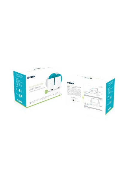 POWERLINE D-LINK DHP-601AV AV 600 HD KIT 2 UDS