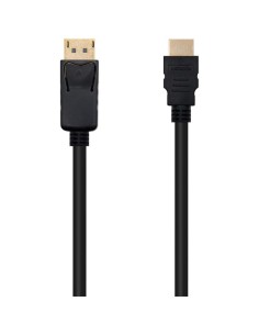 CABLE CONVERSOR NANOCABLE DISPLAYPORT A HDMI 2M DP/HDMI BLACK 2