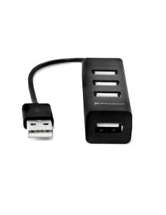 HUB USB PHOENIX 4 PUERTOS USB 2.0 BLACK 2