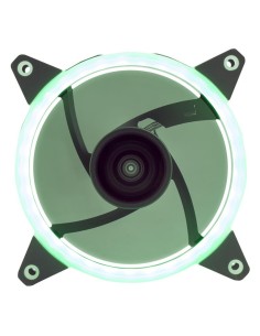 VENTILADOR 12CM UNYKACH CANDY 20 ADICIONAL CHASIS GREEN RING LED