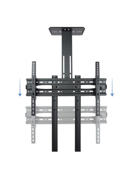 SOPORTE TV MONITOR TOOQ SUELO 37 - 70 50KG BLACK