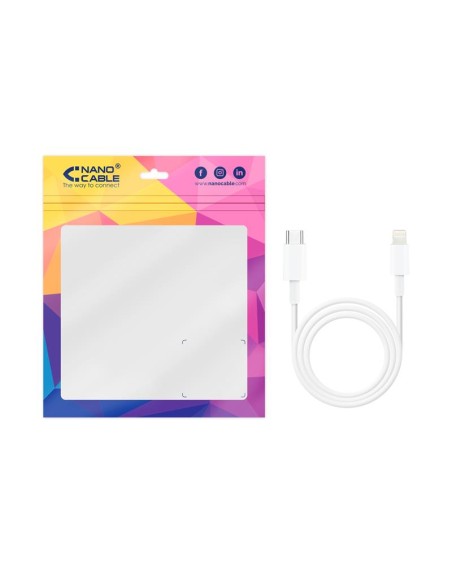 CABLE LIGHTNING A USB-C NANOCABLE 1M
