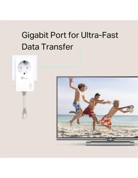 POWERLINE TP-LINK TL-PA7017PKIT ETHERNET 2UDS + ENCHUFE