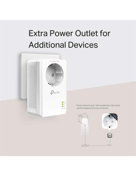 POWERLINE TP-LINK TL-PA7017PKIT ETHERNET 2UDS + ENCHUFE