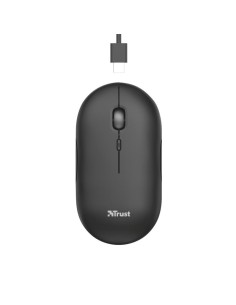 RATON TRUST PUCK RECARGABLE WIRELESS BLUETOOH BLACK 2