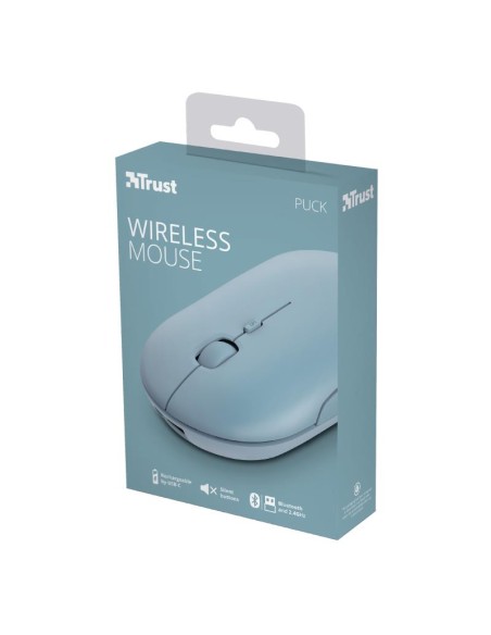 RATON TRUST PUCK RECARGABLE WIRELESS BLUETOOTH BLUE