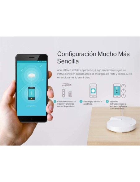 WIRELESS REPEATER TP-LINK AC1200 HOME MESH PACK 3 DECO M4
