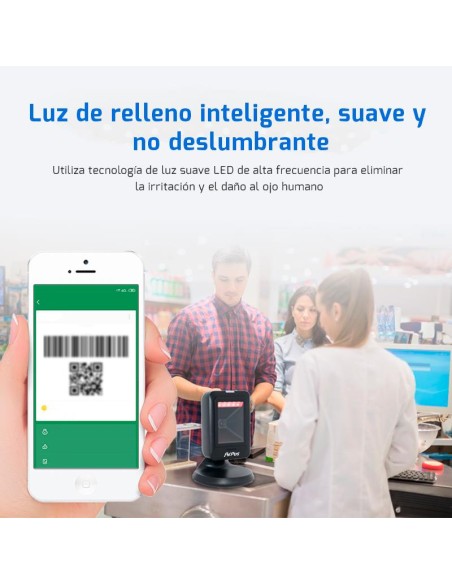 LECTOR AVPOS CODIGOS AVPOS 630 SOBREMESA USB 1D +2D + QR