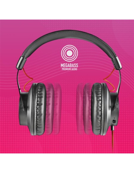 AURICULARES + MICROFONO DUAL NGS HEADPHONE CROSS TRAIL