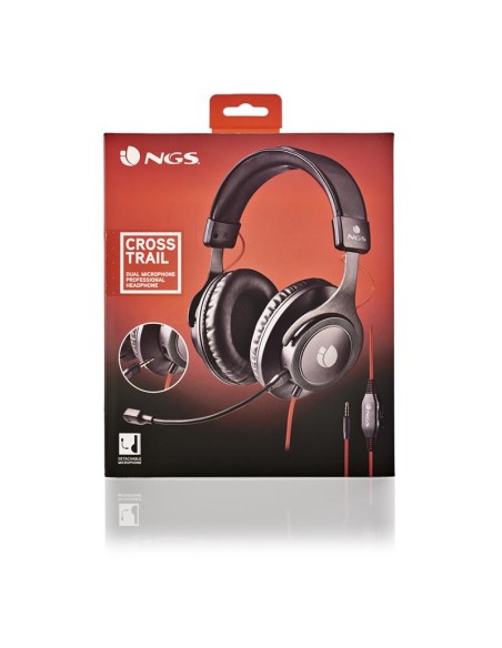 AURICULARES + MICROFONO DUAL NGS HEADPHONE CROSS TRAIL