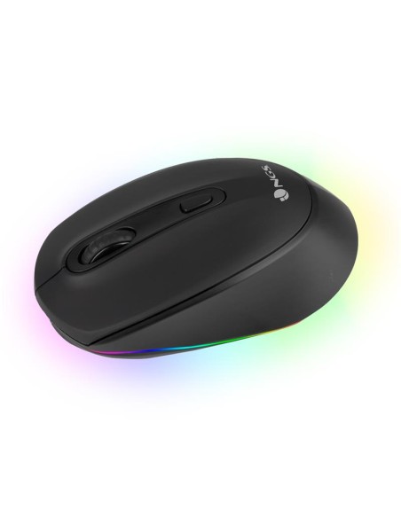 RATON NGS SMOG MULTIDEVICE WIRELESS BLUETOOTH RECARGABLE LED BLACK