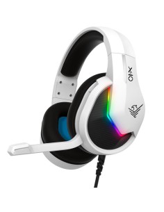 AURICULARES + MICROFONO PHOENIX X-IO GAMING RGB WHITE