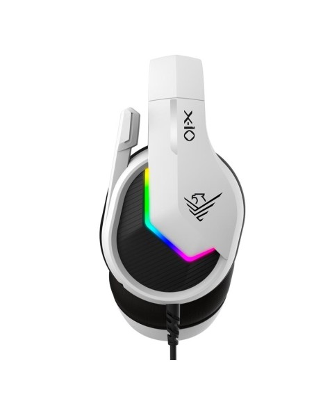 AURICULARES + MICROFONO PHOENIX X-IO GAMING RGB WHITE