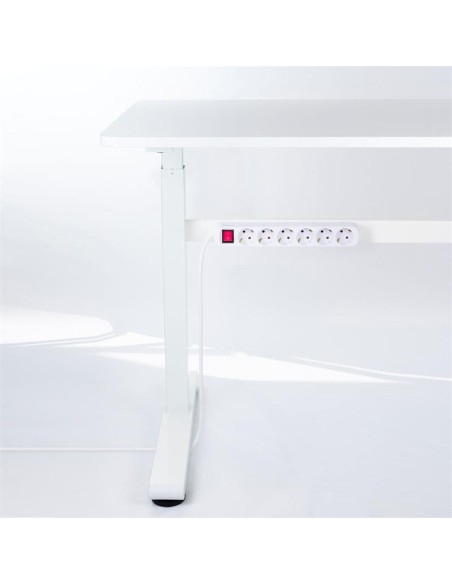 REGLETA NANOCABLE 6 SCHUKOS INTERRUPTOR 1,4M WHITE