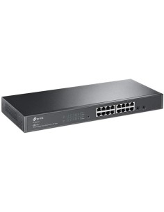 SWITCH TP-LINK JETSTREAM 16 PUERTOS GIGABIT +2 SFP RACK 19 2
