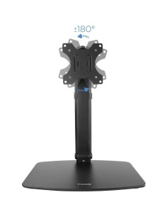 SOPORTE DE MESA TV MONITOR TOOQ REG.ALTURA GIR. INCL. 17-27 BLACK 2