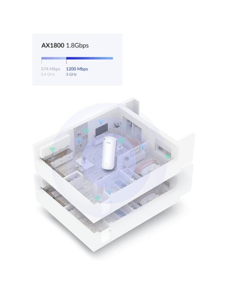 WIRELESS REPEATER D-LINK DUAL WIFI6 DAP-X1860