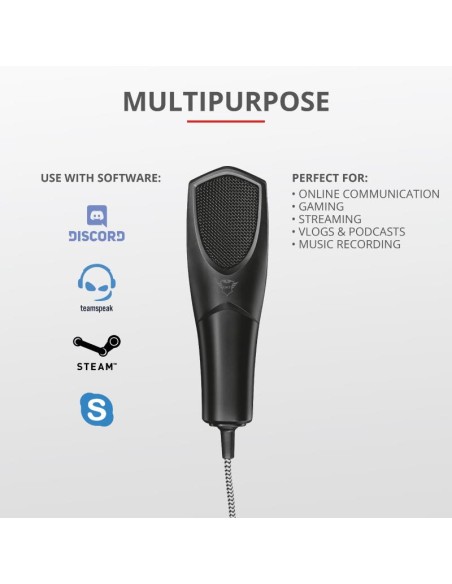 MICROFONO TRUST GXT 232 MANTIS STREAMING USB