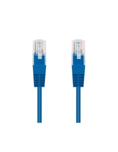 CABLE DE RED CAT.6 UTP 0.25M NANOCABLE BLUE 2