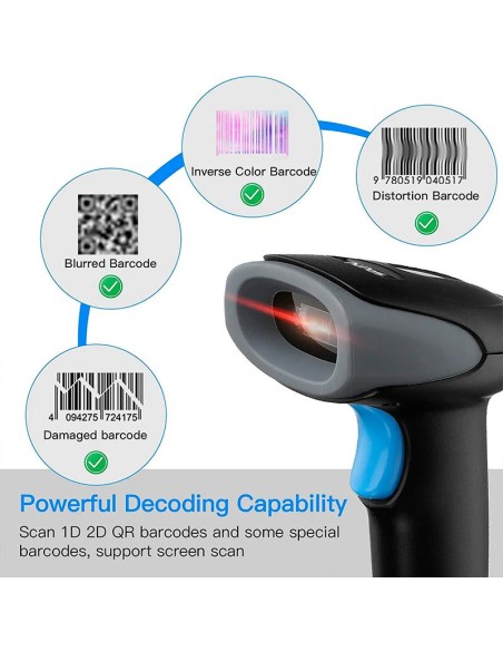 LECTOR AVPOS CODIGOS AVPOS 930 USB 2D + QR