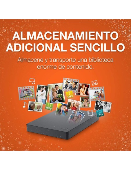 DISCO DURO EXTERNO SEAGATE 4TB 2,5 USB 3.0