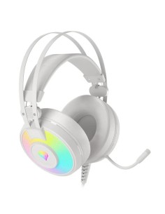 AURICULARES + MICROFONO GENESIS NEON 600 GAMING USB WHITE RGB 2
