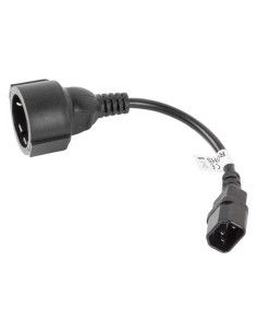 CABLE LANBERG ADAPTADOR C14 MACHO A SCHUKO HEMBRA 2