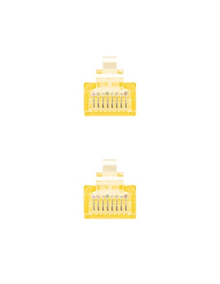 CABLE DE RED CAT.6 UTP FLEX 3M NANOCABLE YELLOW